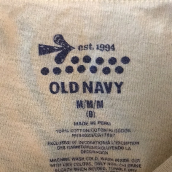 Old Navy Girls Medium Long Sleeve T-shirt - Picture 3 of 5